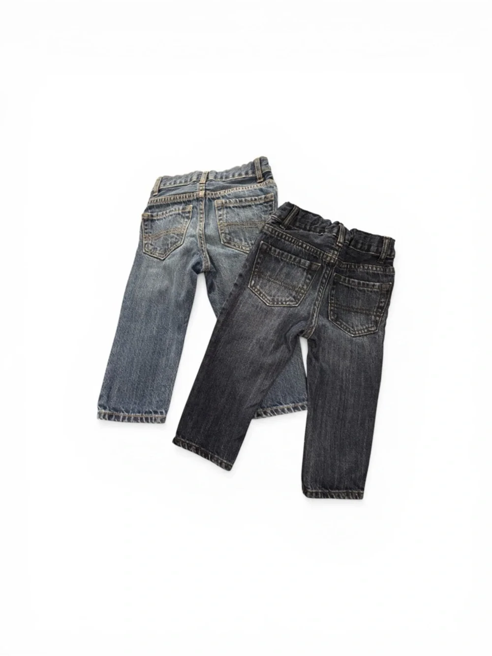 The Children's Place Toddler Boy 18-24M Denim Jeans - Medium Blue & Dark Blue